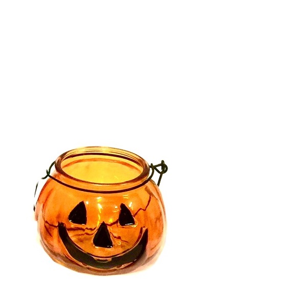 Spooktacular! Glass Jack O Lantern, decorative candy Pail or 2 hand towels. - Picture 7 of 7